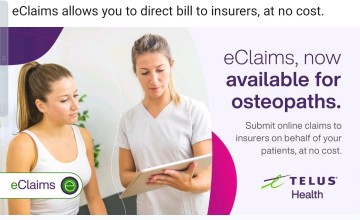 Registered manual osteopaths can join TELUS DIRECT